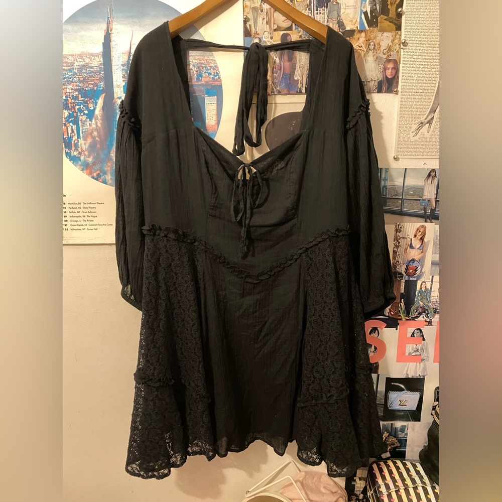 Free People Juniper black dress - Picture 2 of 8